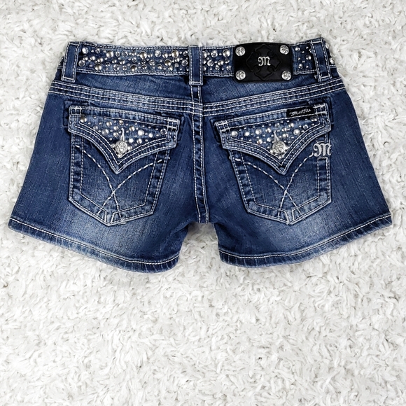 Miss Me Pants - Miss Me Embellished Jean Short's.  Size 28.
